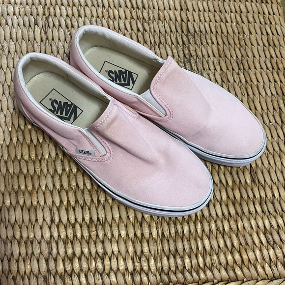 Vans Shoes - Vans Women's Pink Slip-On Shoes | size 9